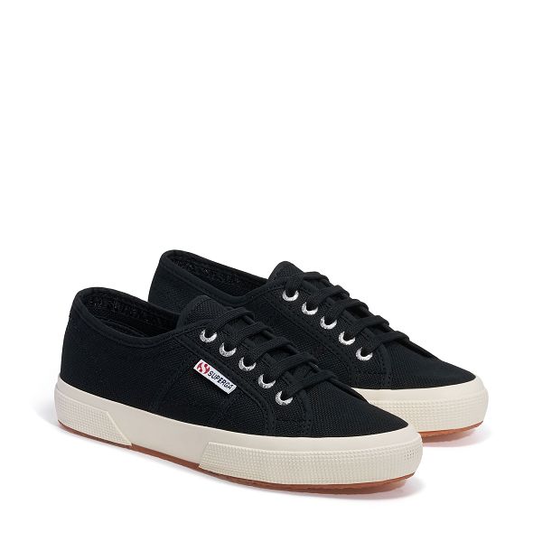 Superga 2750 Cotu Classic Black Sneakers - Women's Sneakers USA | US1515550